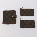 LOUIS VUITTON Monogram Wallet 10 Set LV Auth CB127-16