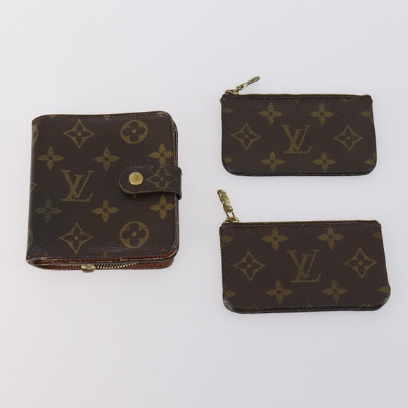 LOUIS VUITTON Monogram Wallet 10 Set LV Auth CB127