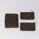 LOUIS VUITTON Monogram Wallet 10 Set LV Auth CB127-17