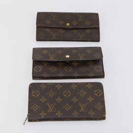 LOUIS VUITTON Monogram Wallet 10 Set LV Auth CB127 - 0
