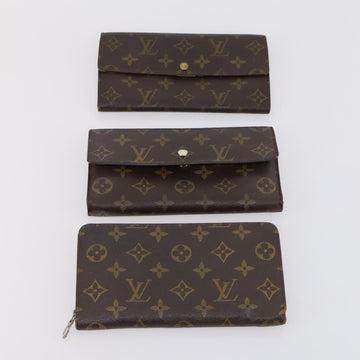 LOUIS VUITTON Monogram Wallet 10 Set LV Auth CB127 - 0