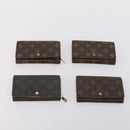 LOUIS VUITTON Monogram Wallet 10 Set LV Auth CB127-8
