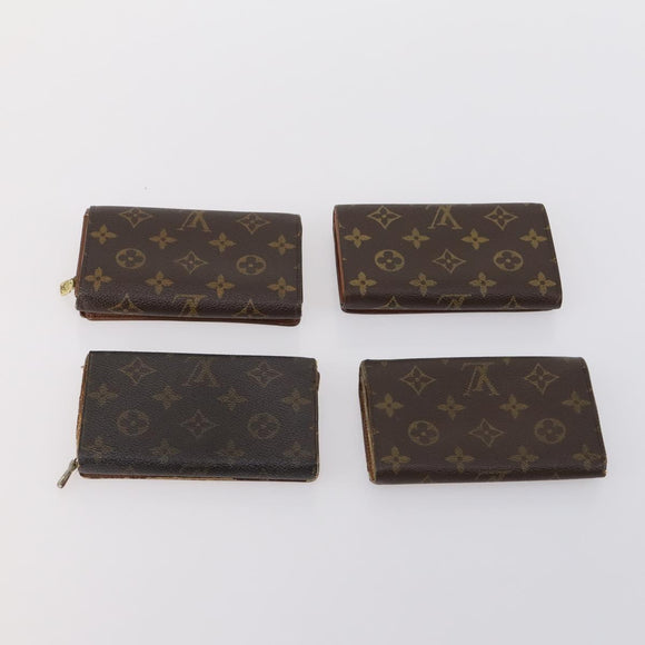 LOUIS VUITTON Monogram Wallet 10 Set LV Auth CB127