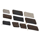 LOUIS VUITTON Damier Ebene Azur Graphite Wallet 10 Set LV Auth CB128-1