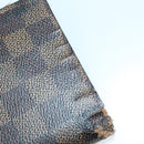 LOUIS VUITTON Damier Ebene Azur Graphite Wallet 10 Set LV Auth CB128-19