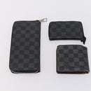 LOUIS VUITTON Monogram Monogram Eclipse Wallet Empreinte 10 Set LV Auth CB129-10