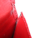 LOUIS VUITTON Monogram Epi Wallet 10 Set Black Red blue LV Auth CB130-4