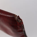 LOUIS VUITTON Monogram Epi Wallet 10 Set Black Red blue LV Auth CB130-6