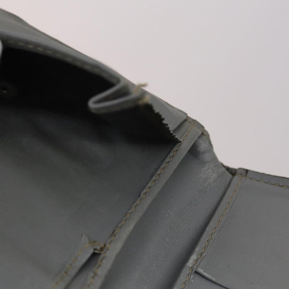 GUCCI GG Canvas Guccissima Wallet Leather 10 Set Beige Black Auth CB131