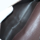 GUCCI GG Canvas Guccissima Wallet Leather 10 Set Beige Black Auth CB131-6