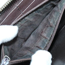 GUCCI GG Canvas Guccissima Wallet Leather 10 Set Beige Black Auth CB131-9