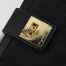 Salvatore Ferragamo Gancini Wallet Leather Canvas 10 Set Black Silver Auth CB133-15