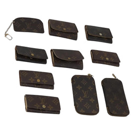 LOUIS VUITTON Monogram Key Case 10 Set LV Auth CB136