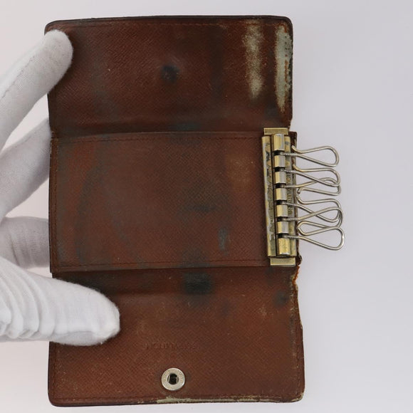 LOUIS VUITTON Monogram Key Case 10 Set LV Auth CB136