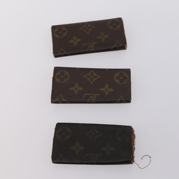 LOUIS VUITTON Monogram Key Case 10 Set LV Auth CB136