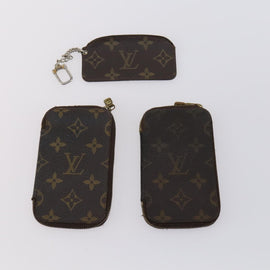 LOUIS VUITTON Monogram Key Case 10 Set LV Auth CB136 - 0