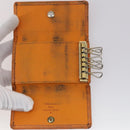 LOUIS VUITTON Monogram epi Key Case 10 Set Red Black LV Auth CB137-11