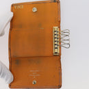 LOUIS VUITTON Monogram epi Key Case 10 Set Red Black LV Auth CB137-16