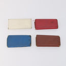 LOUIS VUITTON Monogram epi Key Case 10 Set Red Black LV Auth CB137-3