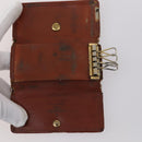 LOUIS VUITTON Monogram epi Key Case 10 Set Red Black LV Auth CB137-5