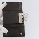 PRADA Key Case Saffiano Nylon 10 Set Pink Black blue Auth CB139-11