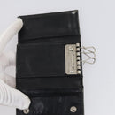 PRADA Key Case Saffiano Nylon 10 Set Pink Black blue Auth CB139-15