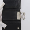 PRADA Key Case Saffiano Nylon 10 Set Pink Black blue Auth CB139-16