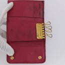 PRADA Key Case Saffiano Nylon 10 Set Pink Black blue Auth CB139-9