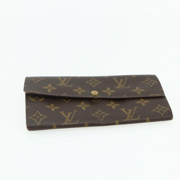 LOUIS VUITTON Monogram Wallet 10 Set LV Auth CB142