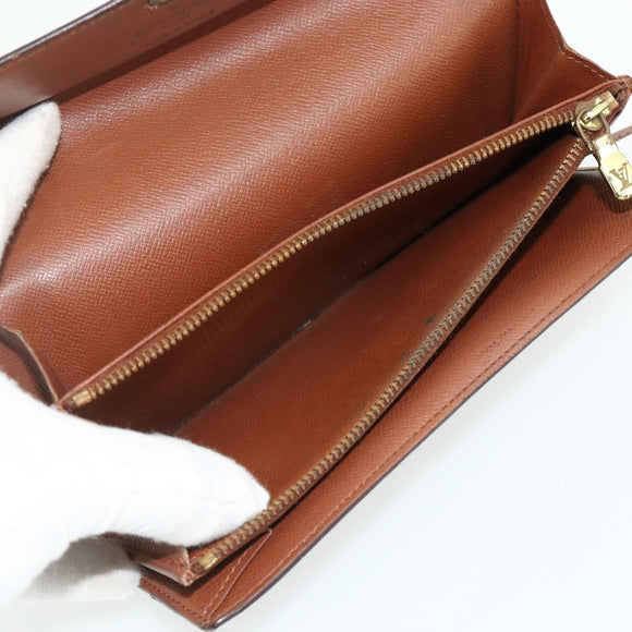 LOUIS VUITTON Monogram Wallet 10 Set LV Auth CB142