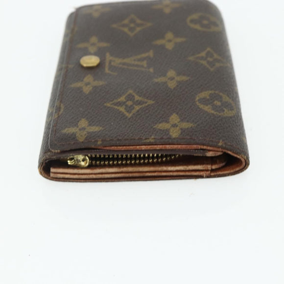 LOUIS VUITTON Monogram Wallet 10 Set LV Auth CB142