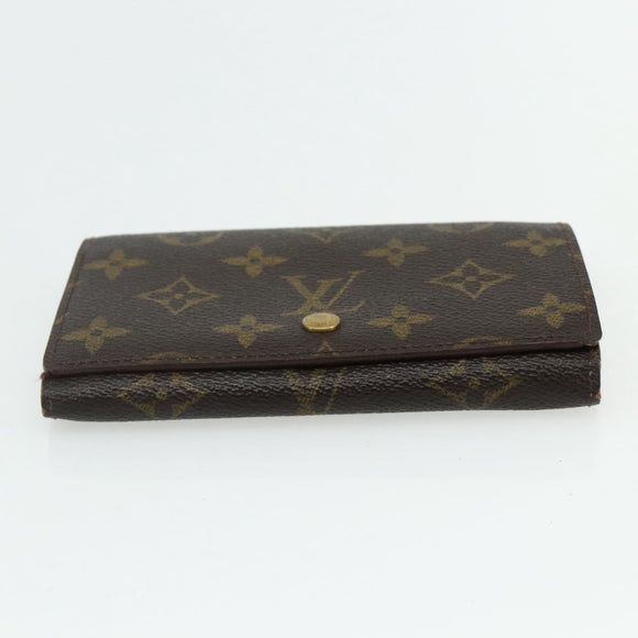 LOUIS VUITTON Monogram Wallet 10 Set LV Auth CB142