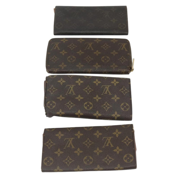 LOUIS VUITTON Monogram Wallet 10 Set LV Auth CB142