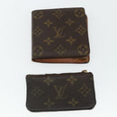 LOUIS VUITTON Monogram Wallet 10 Set LV Auth CB142-38