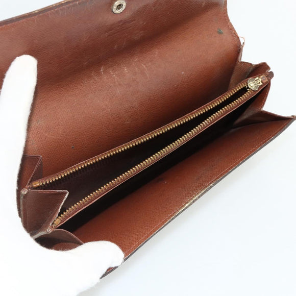 LOUIS VUITTON Monogram Wallet 10 Set LV Auth CB142