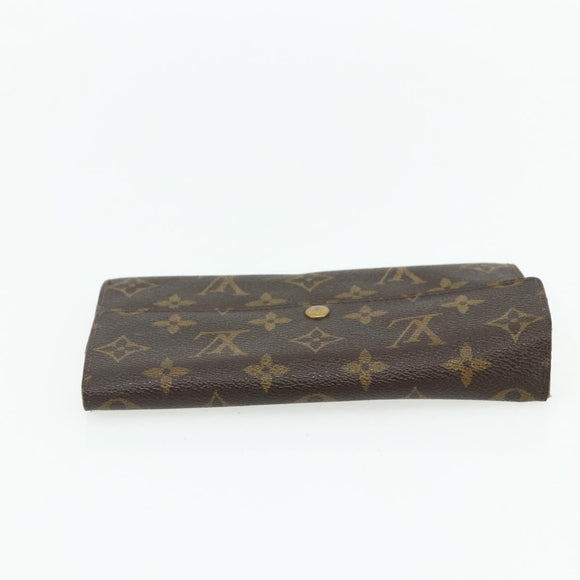 LOUIS VUITTON Monogram Wallet 10 Set LV Auth CB142