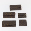 LOUIS VUITTON Monogram Wallet 10 Set LV Auth CB143-2