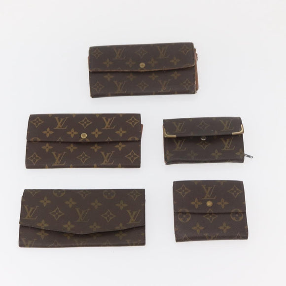 LOUIS VUITTON Monogram Wallet 10 Set LV Auth CB143