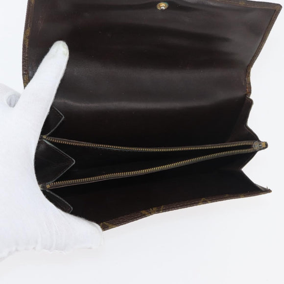 LOUIS VUITTON Monogram Wallet 10 Set LV Auth CB143
