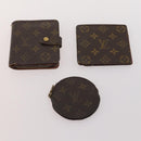 LOUIS VUITTON Monogram Wallet 10 Set LV Auth CB146-19