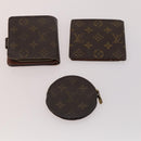 LOUIS VUITTON Monogram Wallet 10 Set LV Auth CB146-20