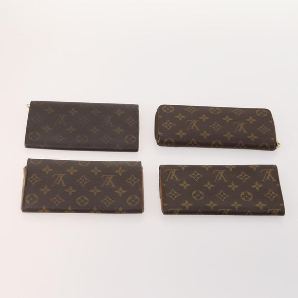 LOUIS VUITTON Monogram Wallet 10 Set LV Auth CB146