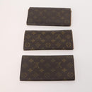 LOUIS VUITTON Monogram Wallet 10 Set LV Auth CB147-3