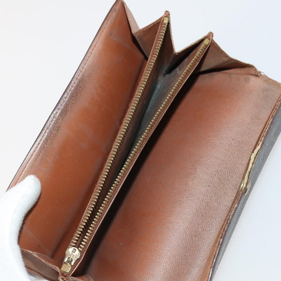 LOUIS VUITTON Monogram Wallet 10 Set LV Auth CB147