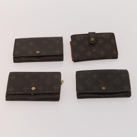 LOUIS VUITTON Monogram Geldbörse 10er Set LV Auth CB149