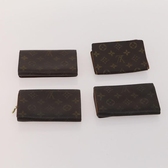 LOUIS VUITTON Monogram Geldbörse 10er Set LV Auth CB149