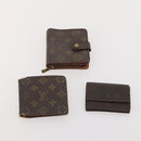LOUIS VUITTON Monogram Geldbörse 10er Set LV Auth CB149-19