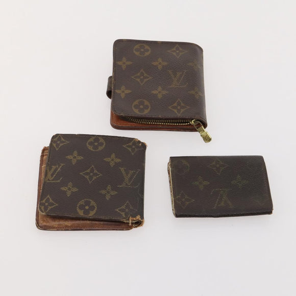 LOUIS VUITTON Monogram Geldbörse 10er Set LV Auth CB149