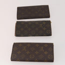 LOUIS VUITTON Monogram Geldbörse 10er Set LV Auth CB149-3