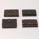 LOUIS VUITTON Monogram Wallet 10 Set LV Auth CB151-13